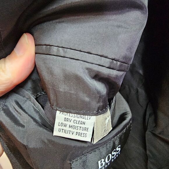 Hugo Boss Gray Einstein Suit Jacket Size 42R - Picture 11 of 12